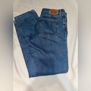Levi's Blue Low pro Straight Jeans Classic Style